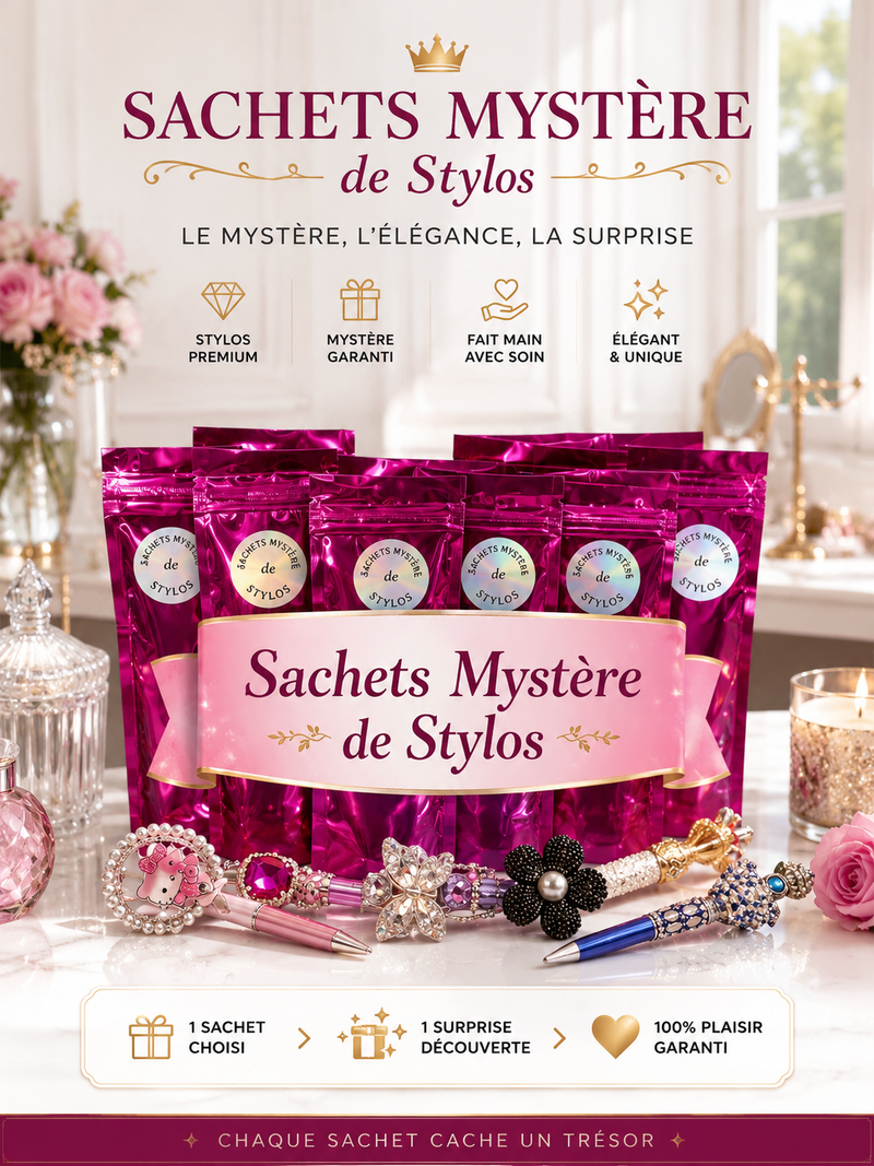 Sachet Mystère de Stylos fait main Premium ✨