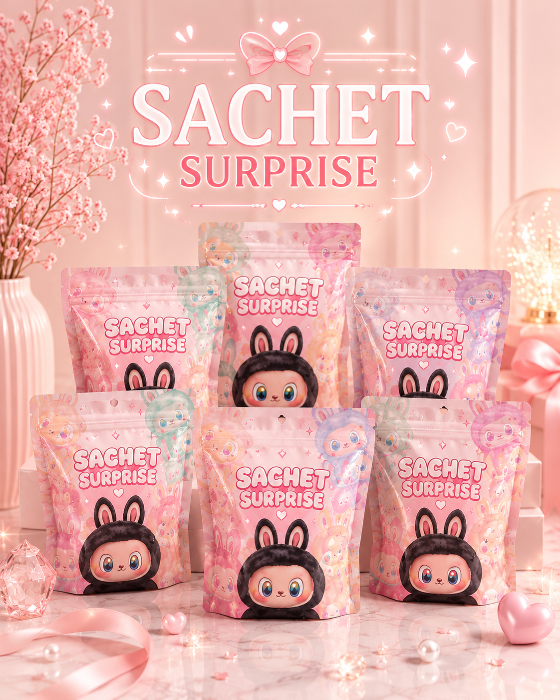 Sachet Surprise Artisanal 🎀 | Créations Fait Main & Cadeaux Mystère