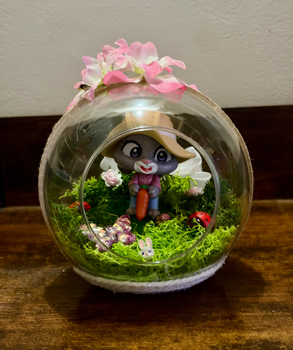 Bulle Enchantée Judy – Zootopie – Création Décorative Artisanale Fait Main