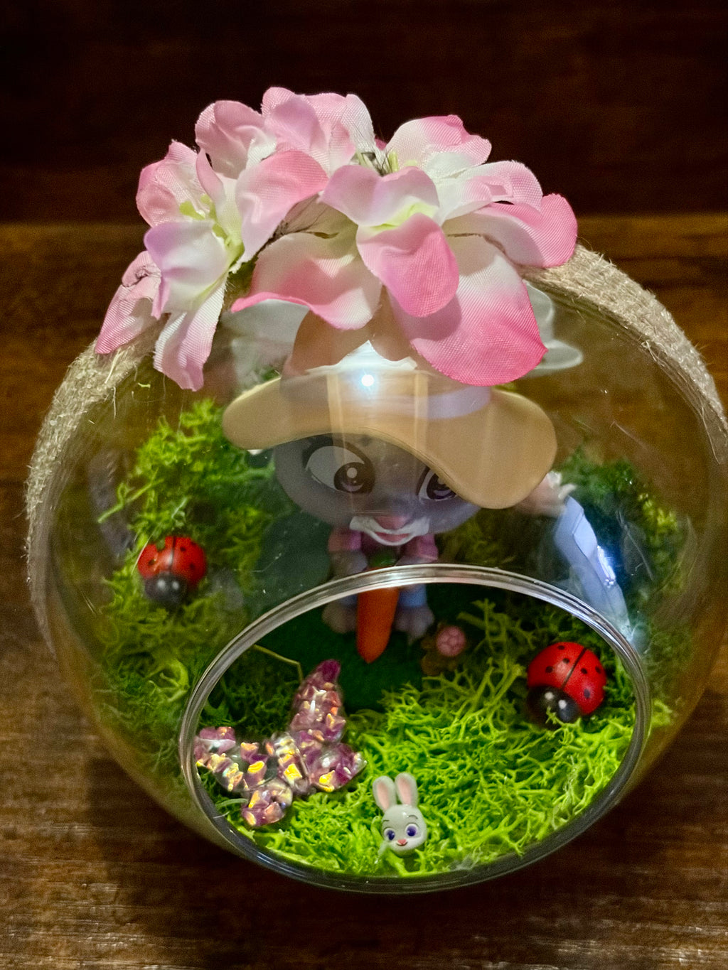 Bulle Enchantée Judy – Zootopie – Création Décorative Artisanale Fait Main
