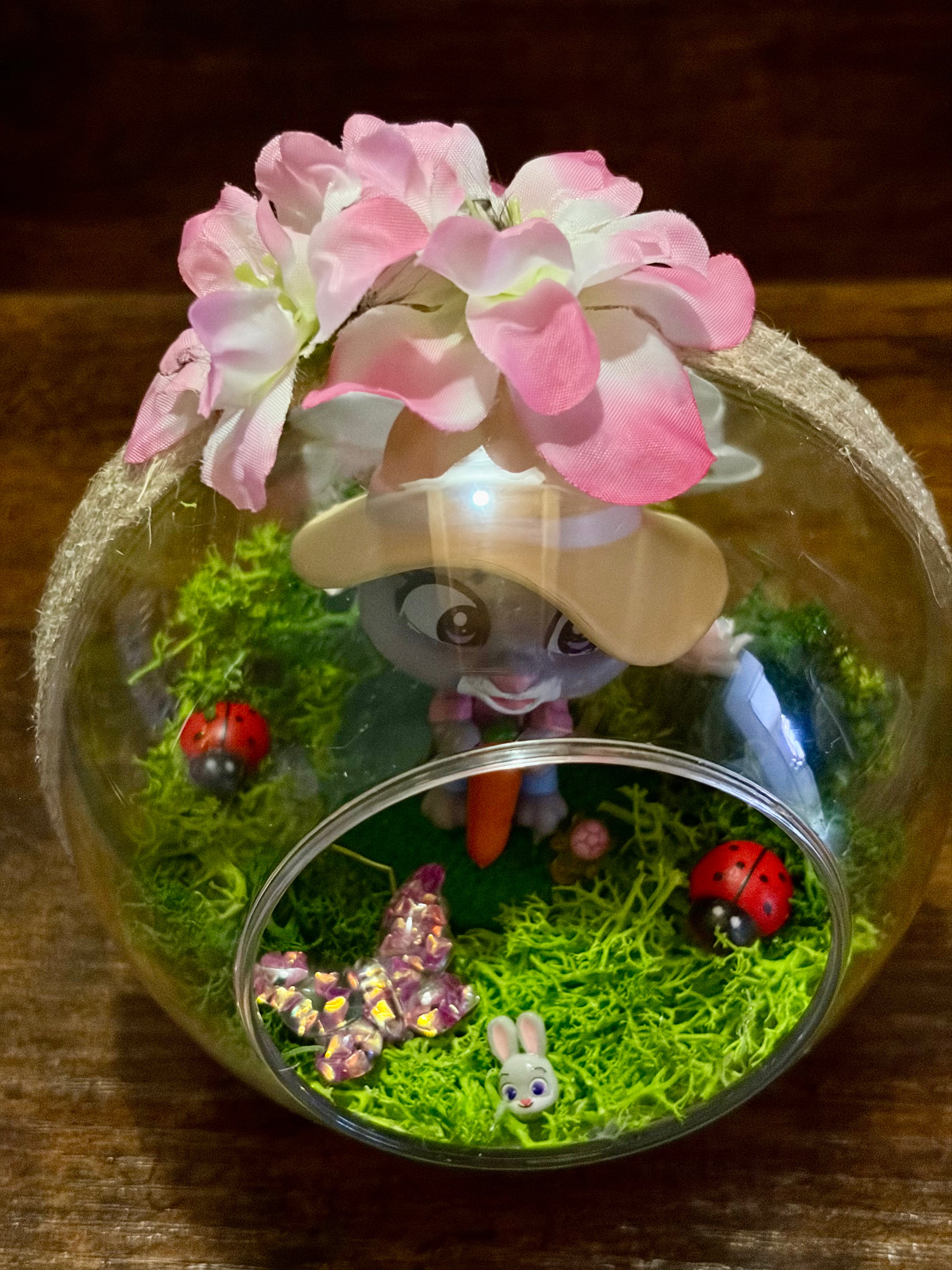 Bulle Enchantée Judy – Zootopie – Création Décorative Artisanale Fait Main