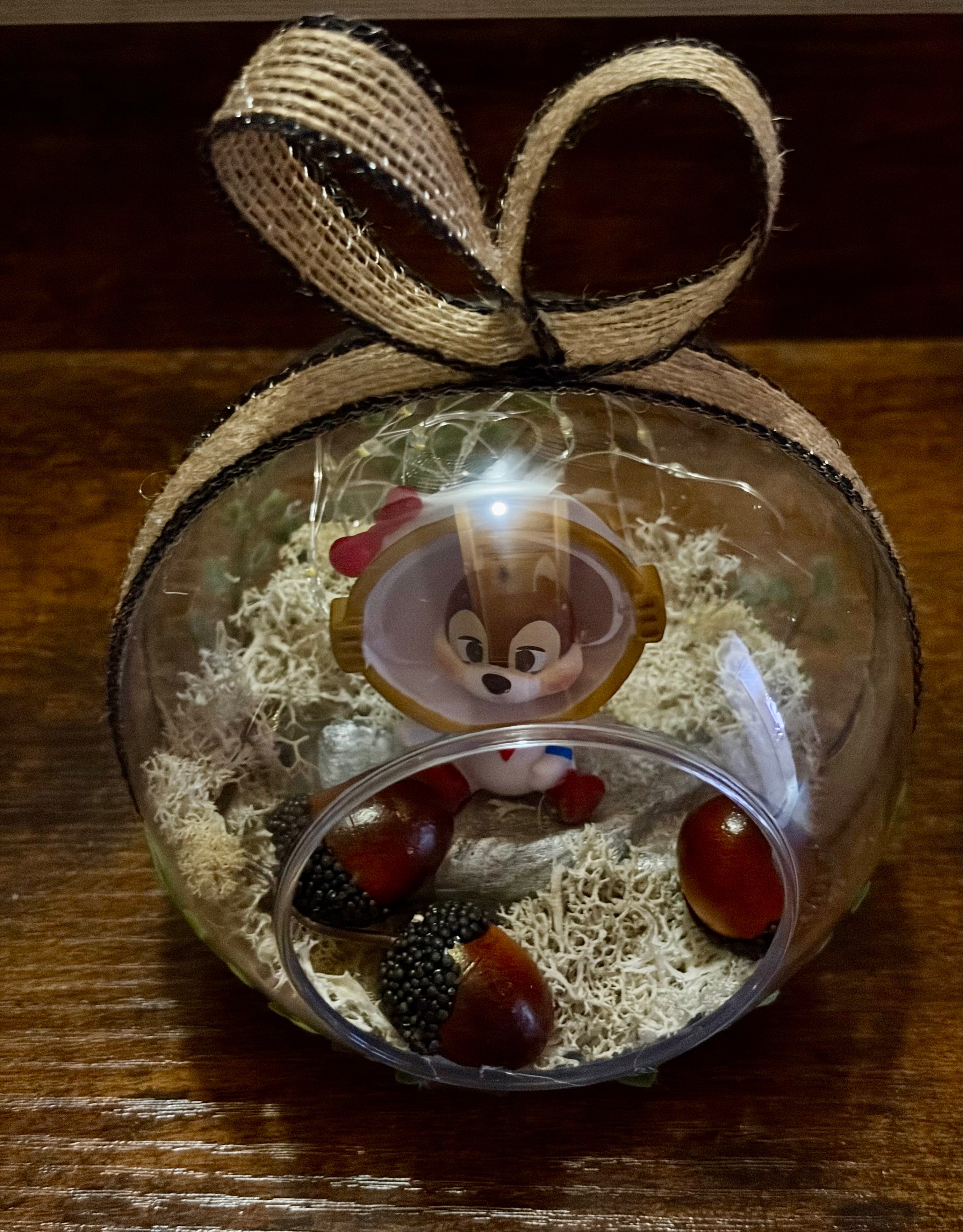 Bulle Enchantée Tic et Tac – Création Décorative Artisanale Fait Main