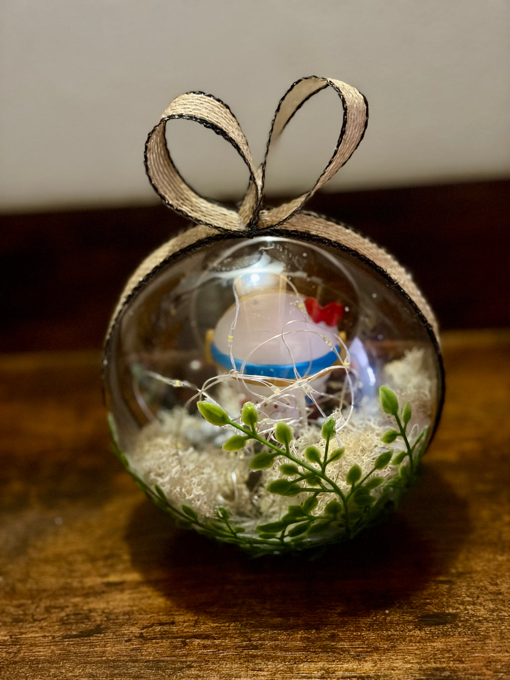 Bulle Enchantée Tic et Tac – Création Décorative Artisanale Fait Main
