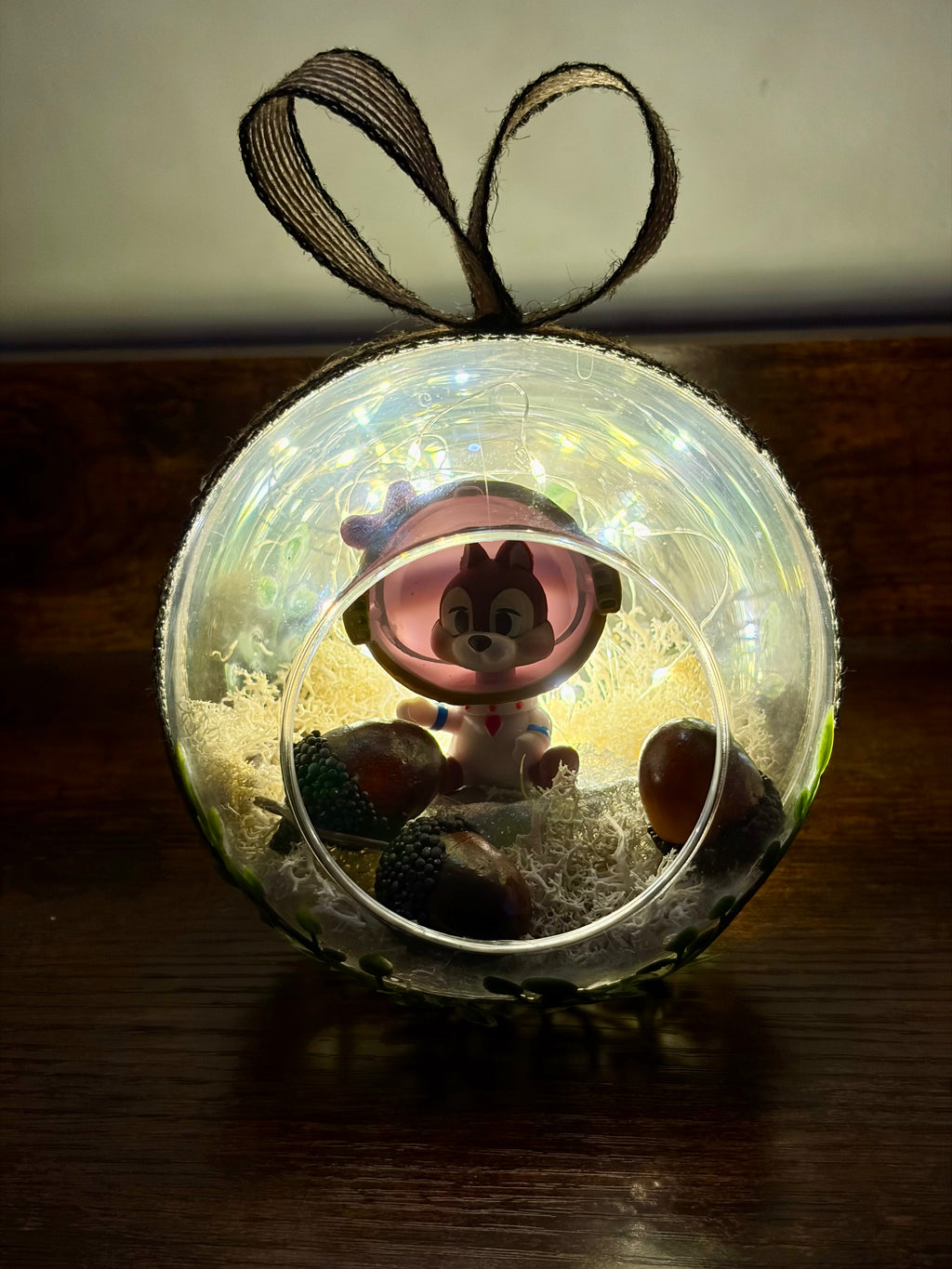 Bulle Enchantée Tic et Tac – Création Décorative Artisanale Fait Main