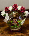 Bulle Enchantée Belle – Création Décorative Artisanale Fait Main