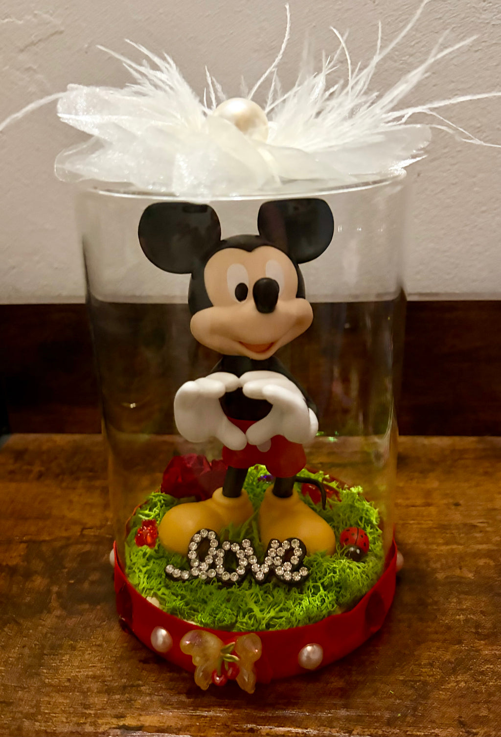 Décoration artisanale Mickey – Création faite main