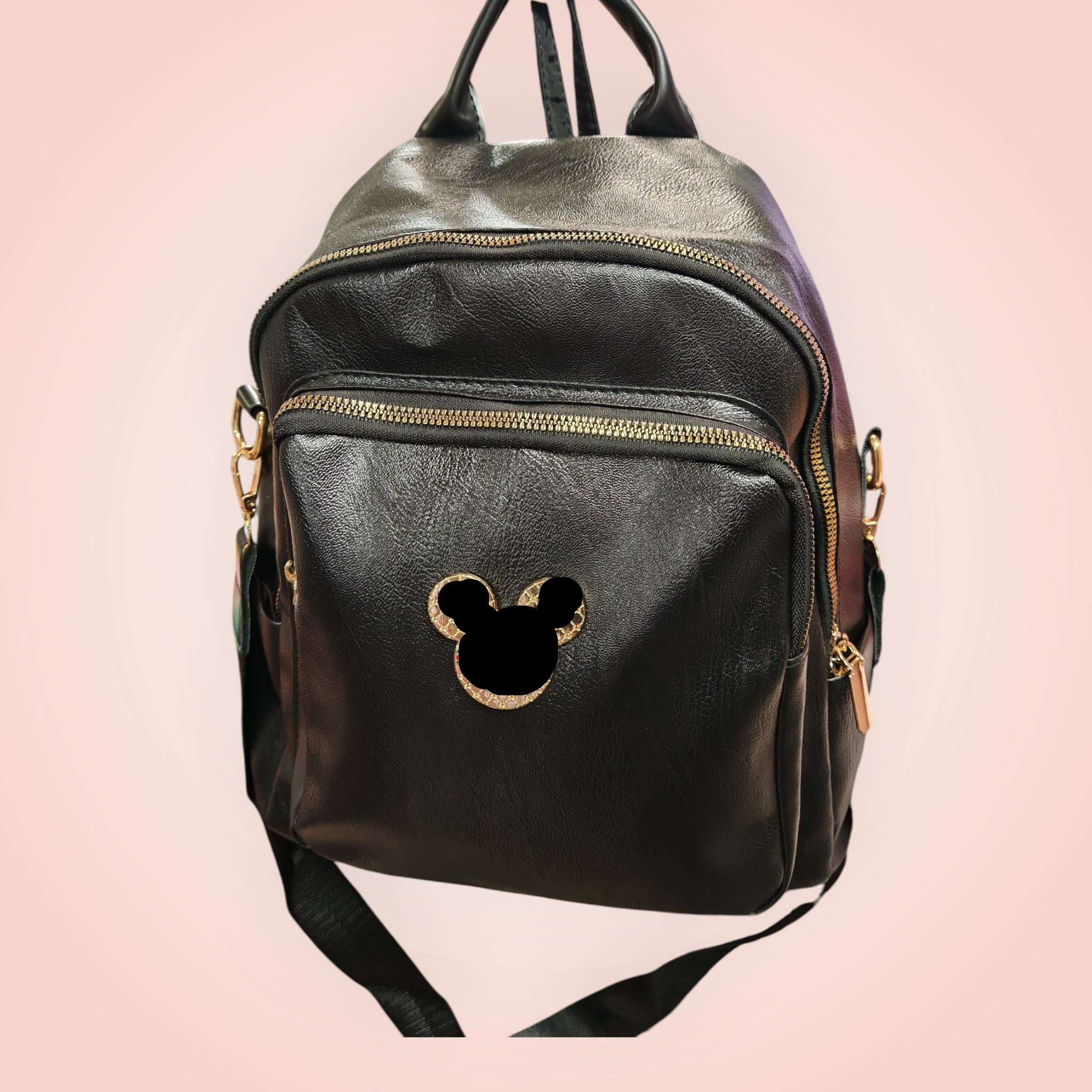 Sac à dos similicuir tête de Mickey