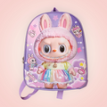 Sac à dos 3D Labubu fille/garçon