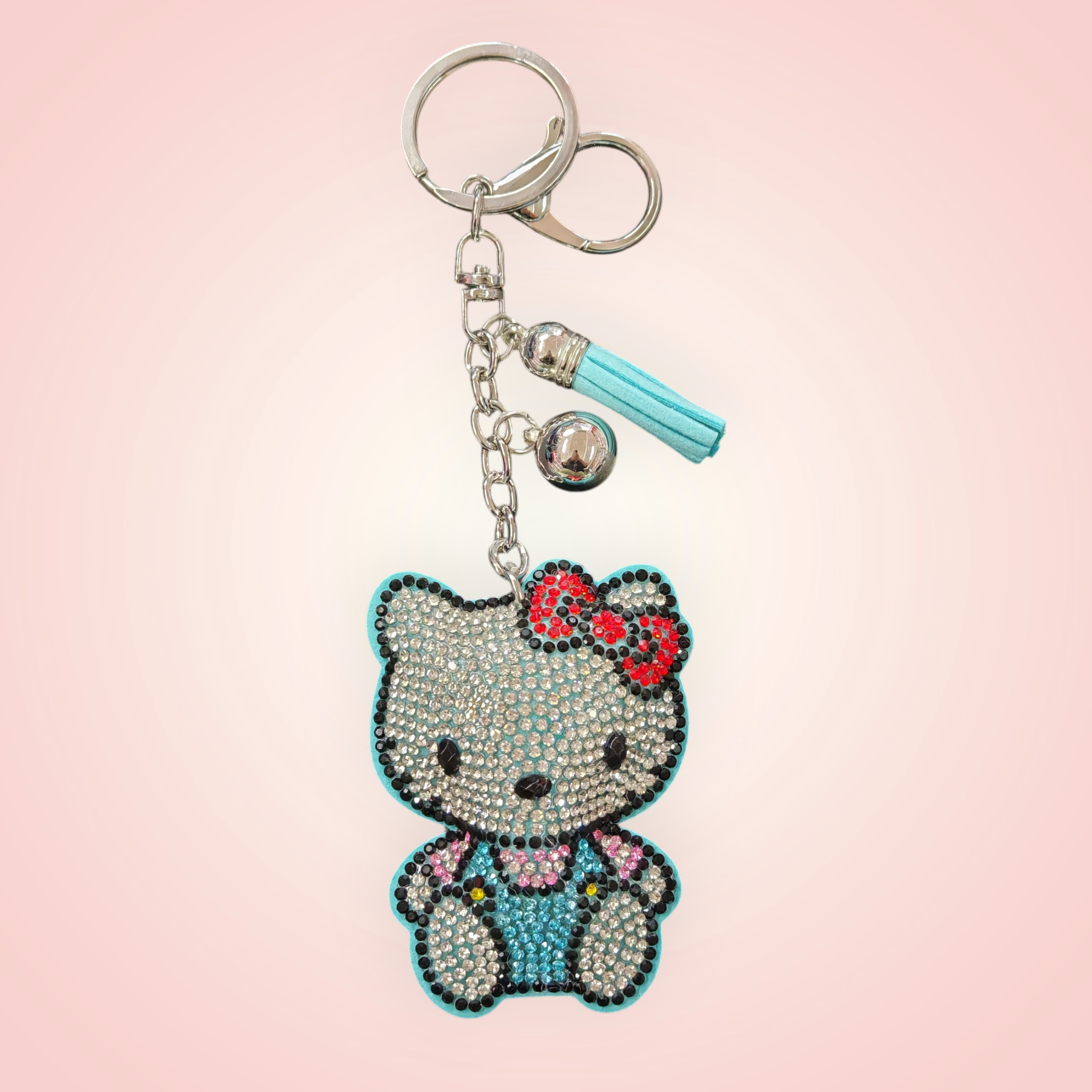 Porte-clés strass hello kitty