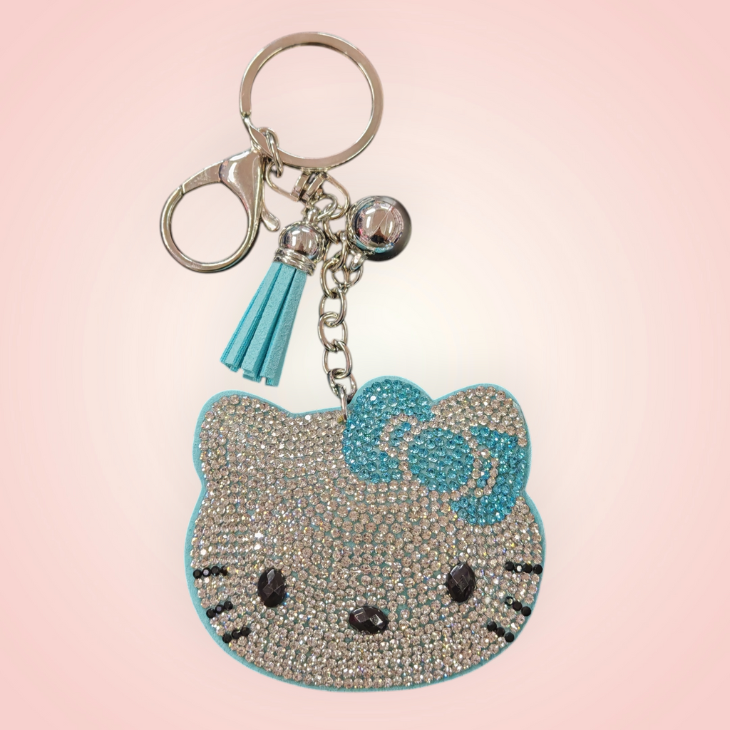Porte-clés strass hello kitty