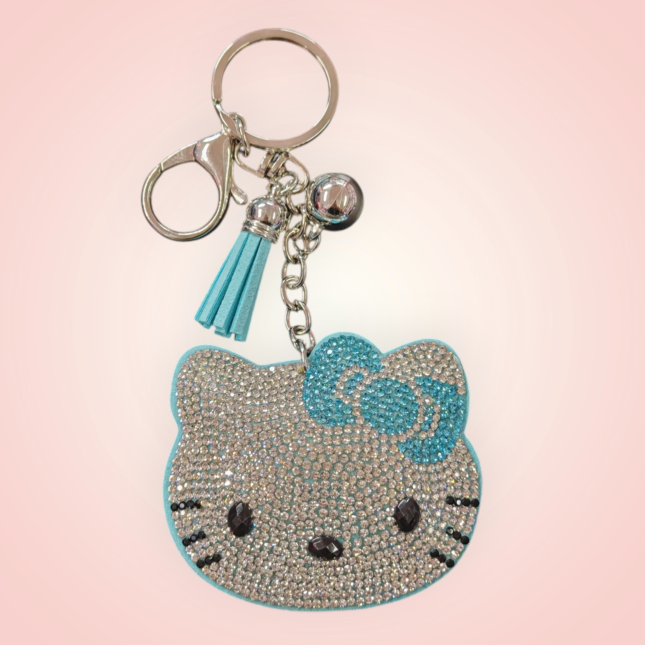 Porte-clés strass hello kitty