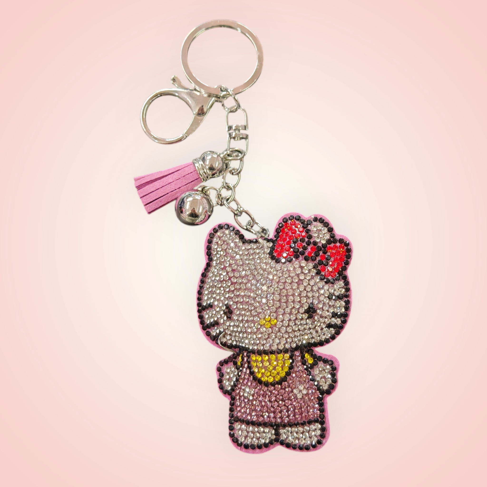 Porte-clés strass hello kitty