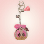 Porte-clés strass Donald