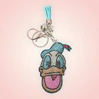 Porte-clés strass Donald