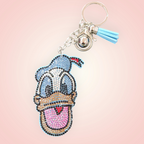 Porte-clés strass Donald