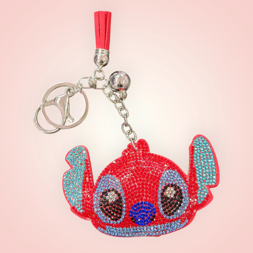 Porte-clés strass stitch au choix