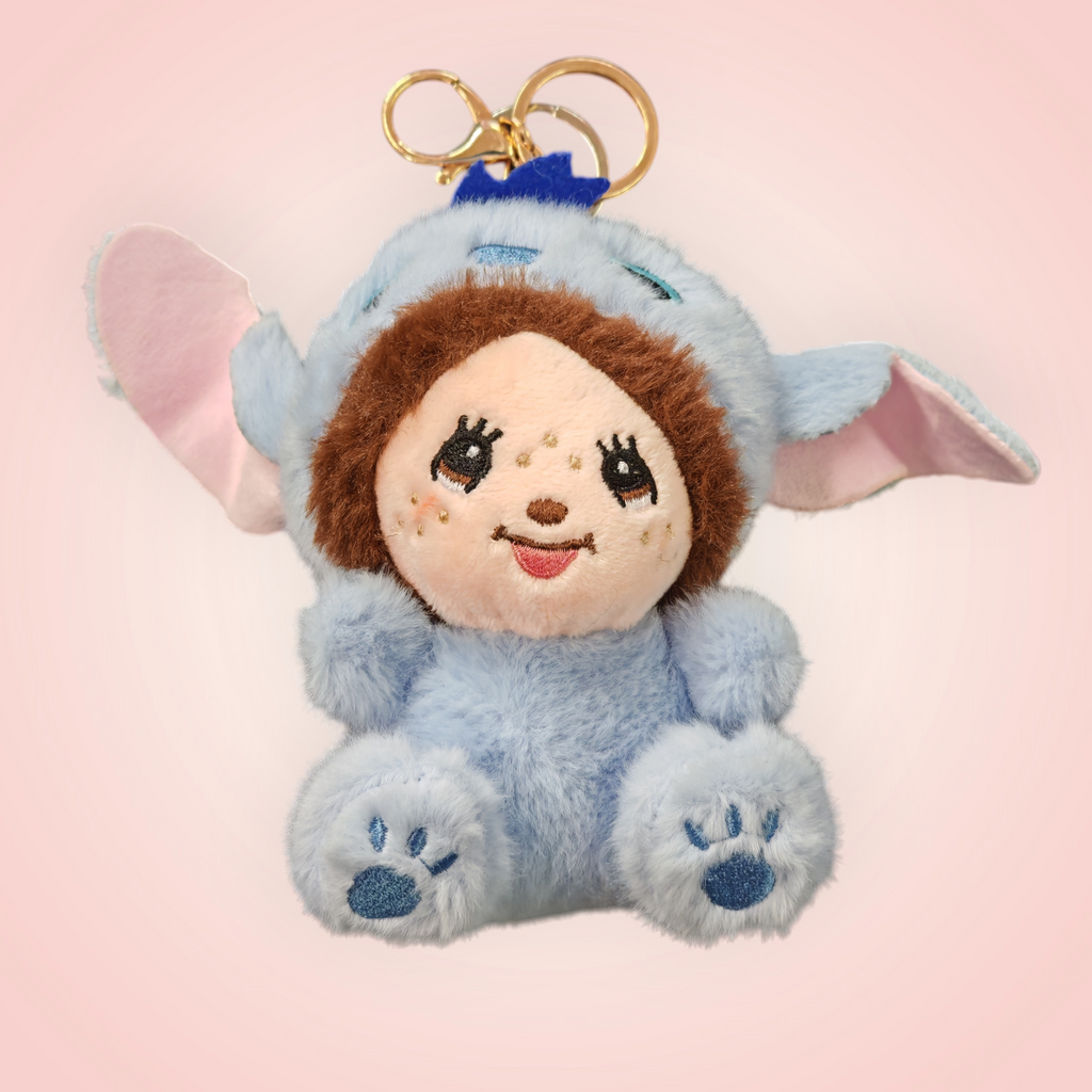 Porte-clés monchhichi stitch