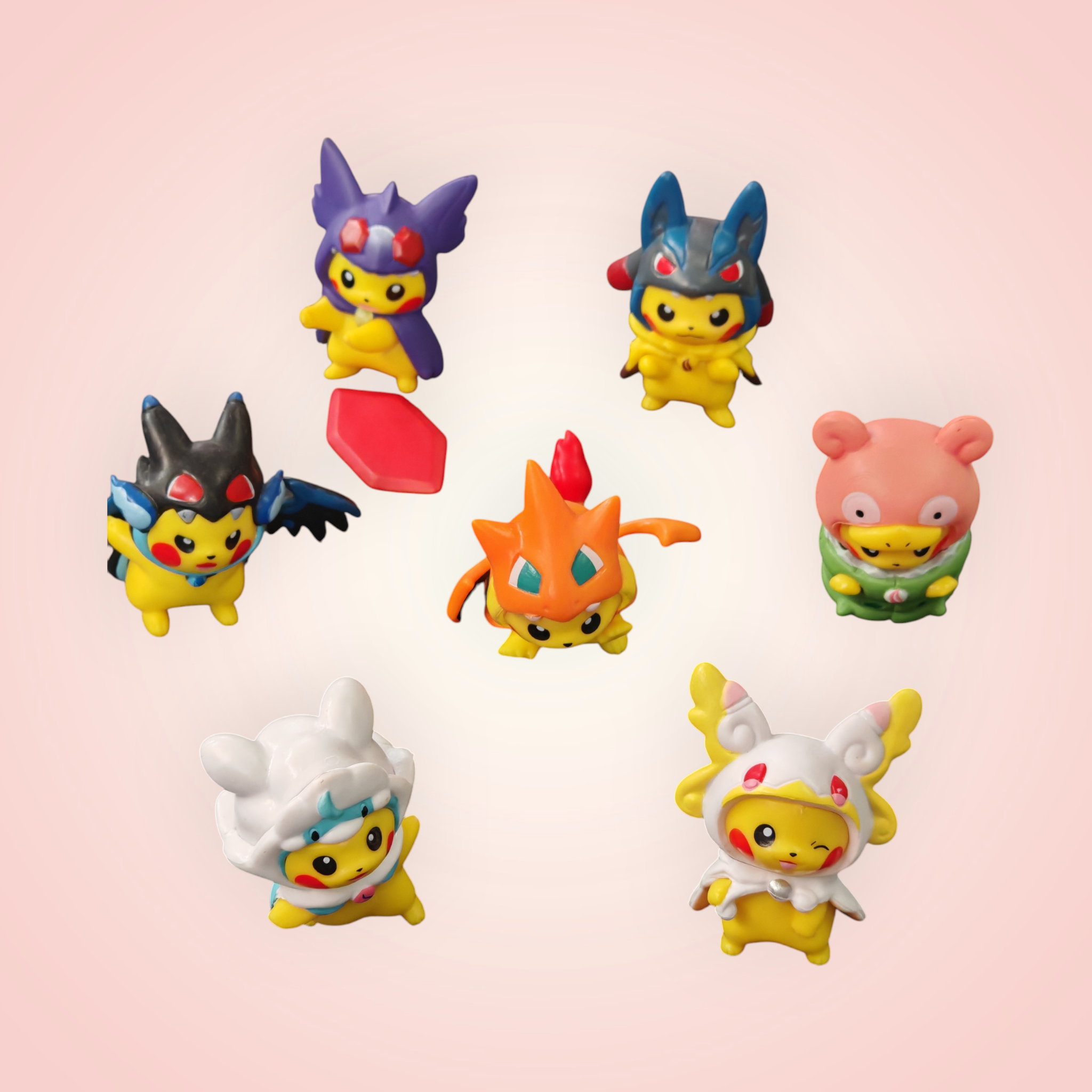 Lots de 7 figurine Pokémon
