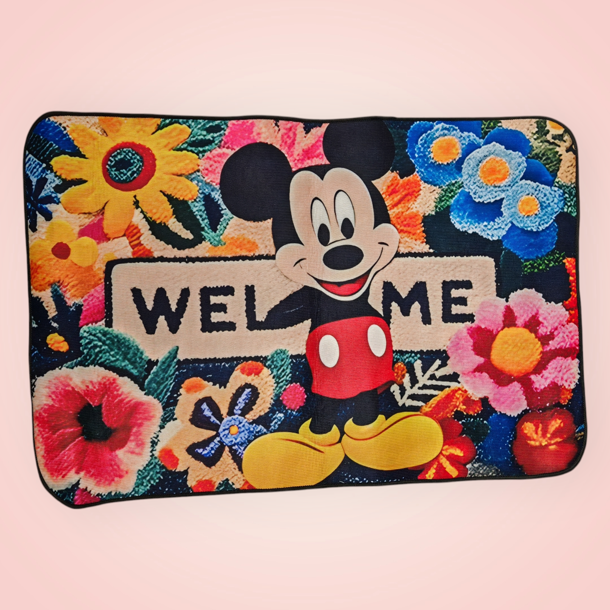 Tapis Mickey bienvenue