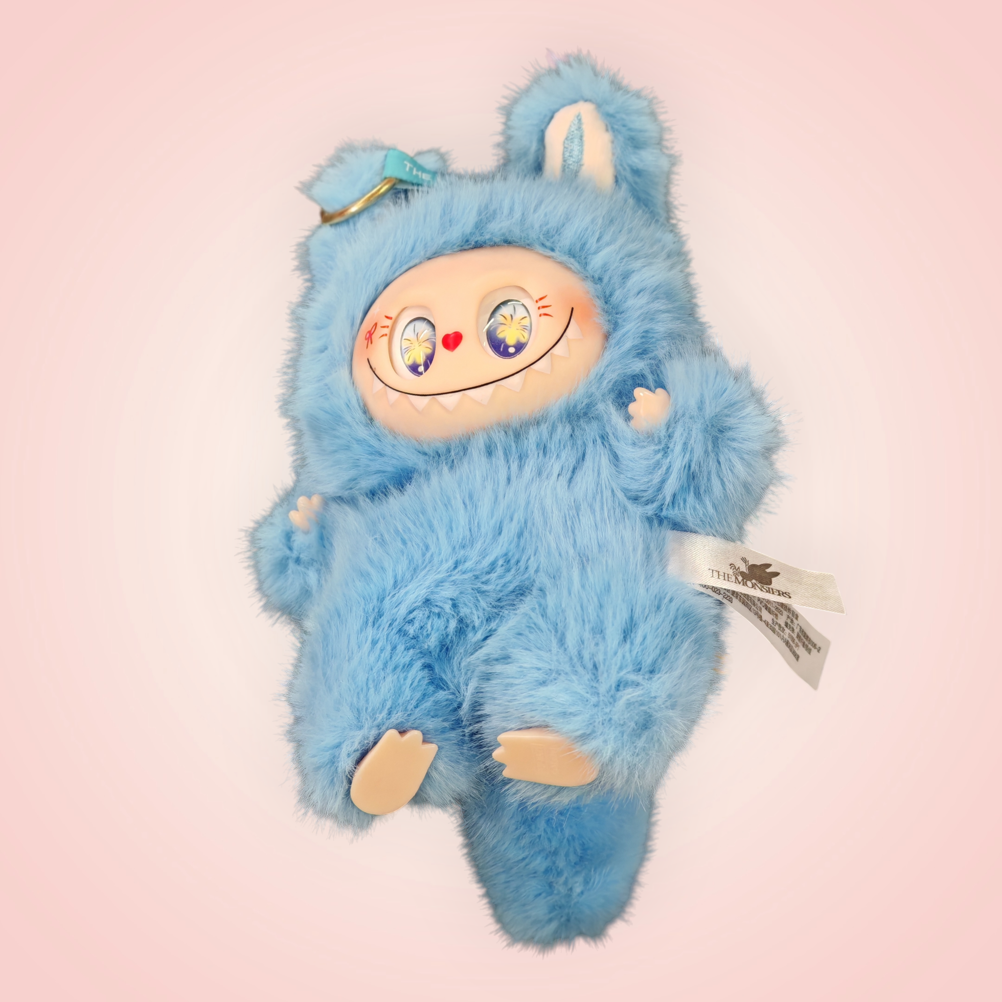 Labubu dragon bleu