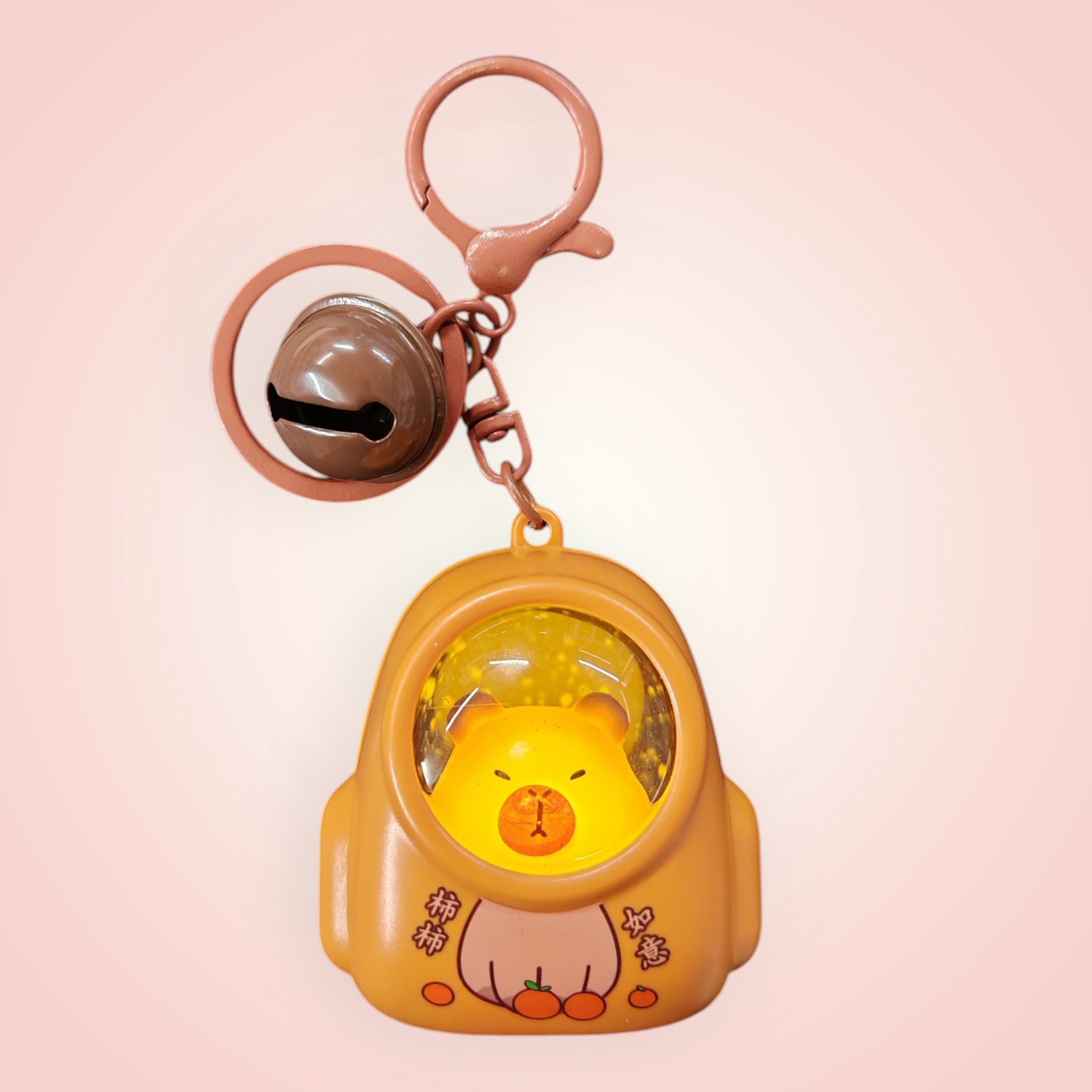 Porte-clés lumineux capybara/stitch