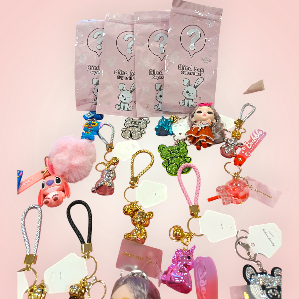 Sachets mystère de maman Porte-clés kawaii