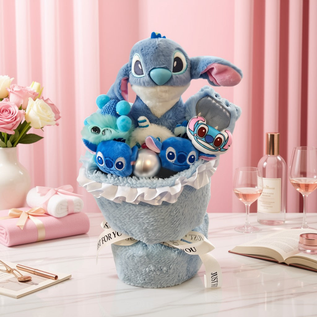 Bouquet de Peluches Disney Stitch – Grande Composition Cadeau
