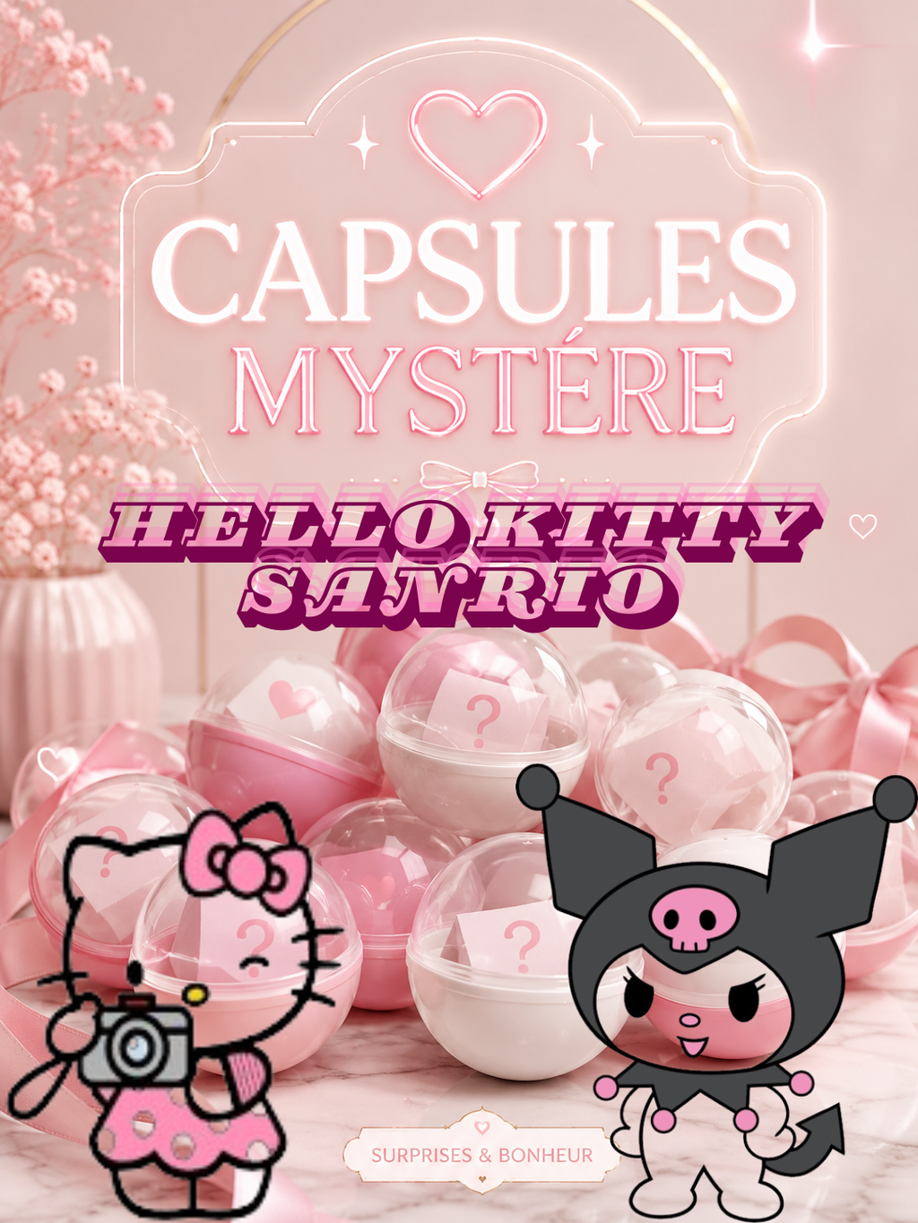 Capsules Mystère Hello Kitty™ | Goodies, Figurines et Surprises Sanrio