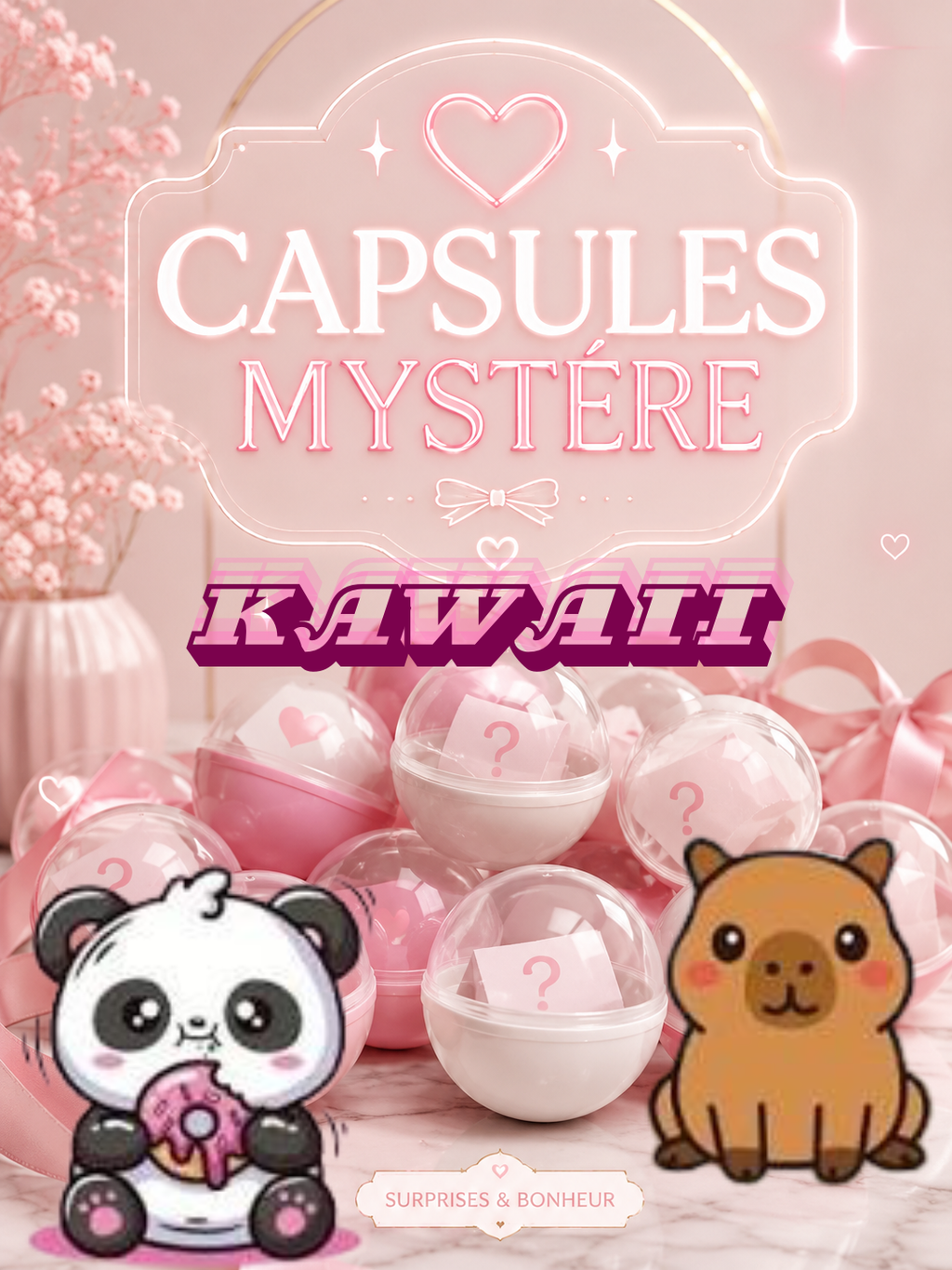 Capsules Mystère Kawaii™ | Goodies et Surprises Kawaii à Collectionner