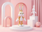 Peluche simili cuir Bugs Bunny Looney Tunes – Édition Warner Bros