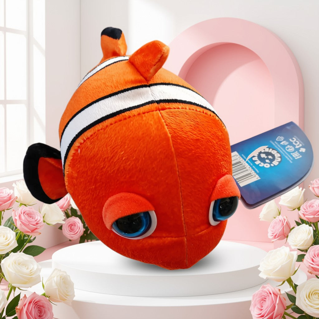 Peluche poisson clown douce
