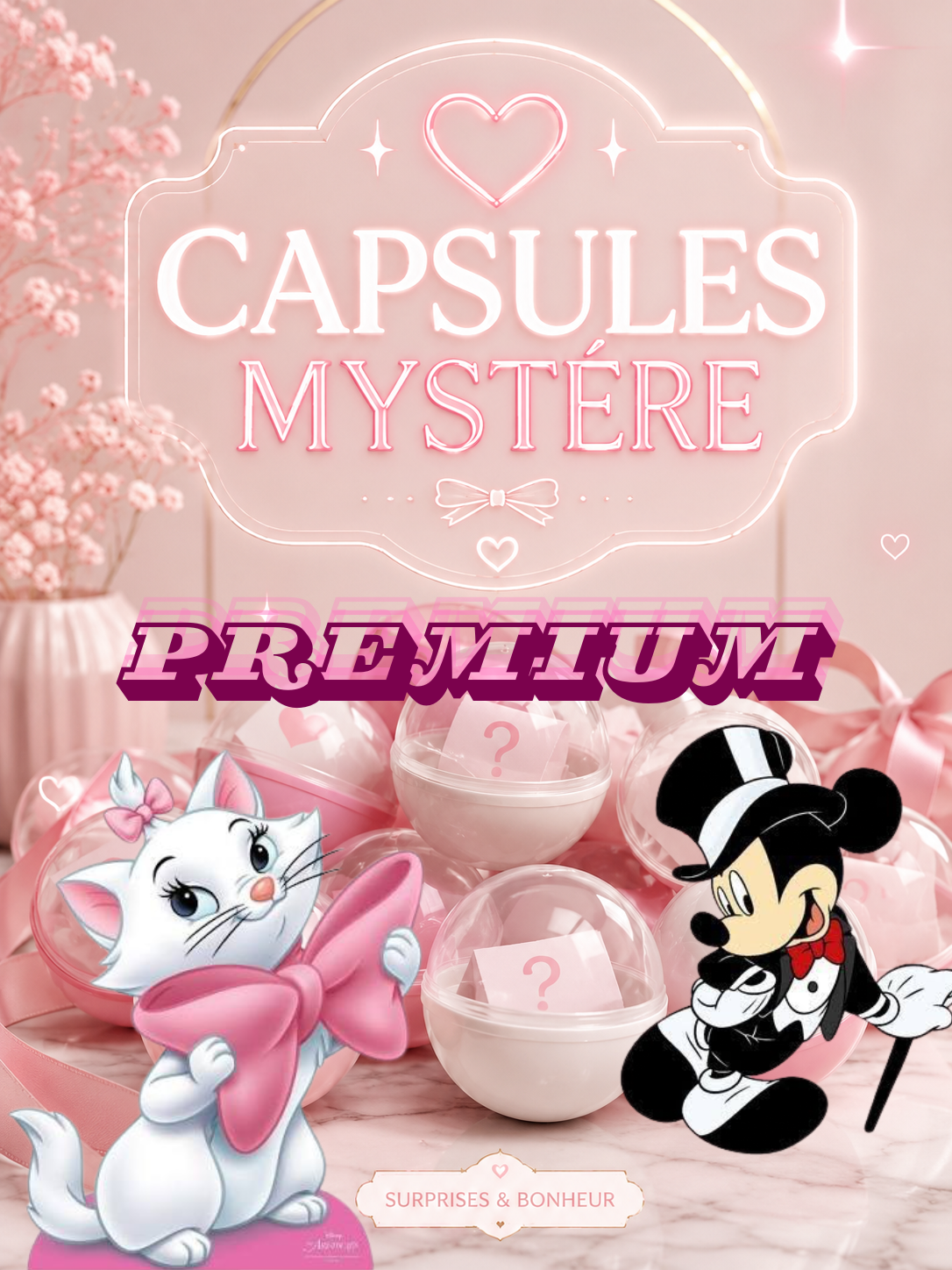 Capsules Mystère Premium™ | Surprises Exclusives et Objets de Collection