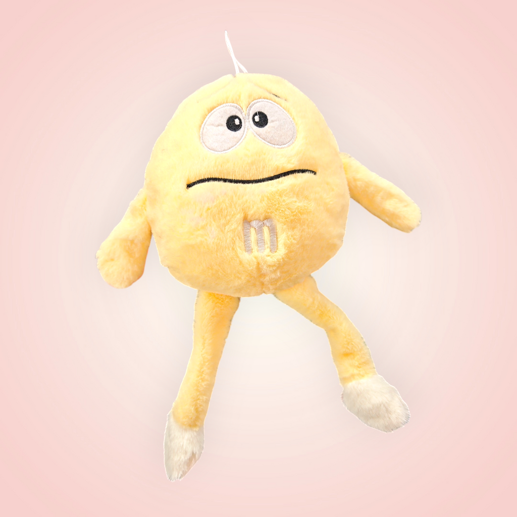 Peluche m&m's couleur au choix
