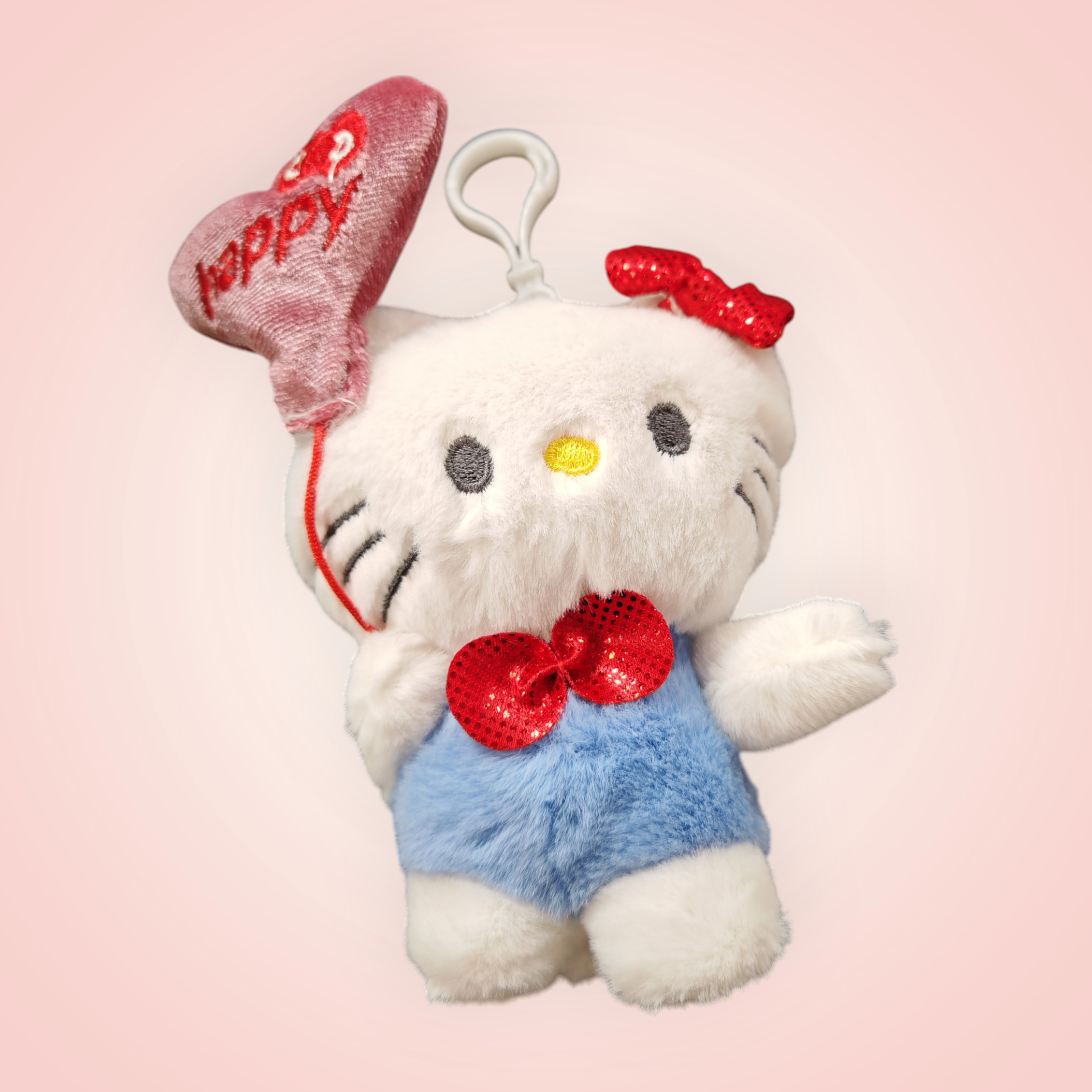 Bag clip hello kitty ballon