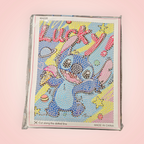 Cadre diamond painting Stitch