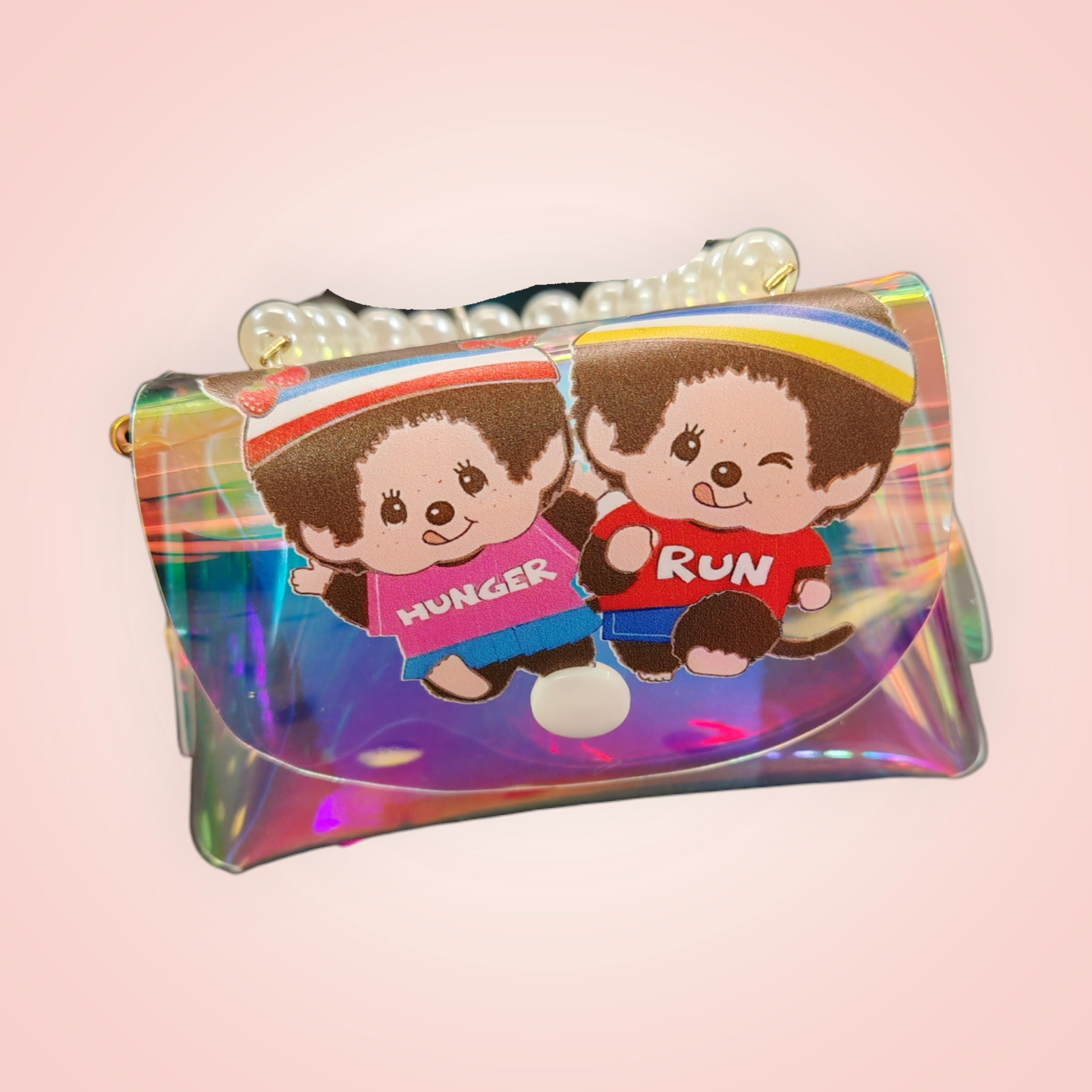 Porte clé monnaie monchhichi