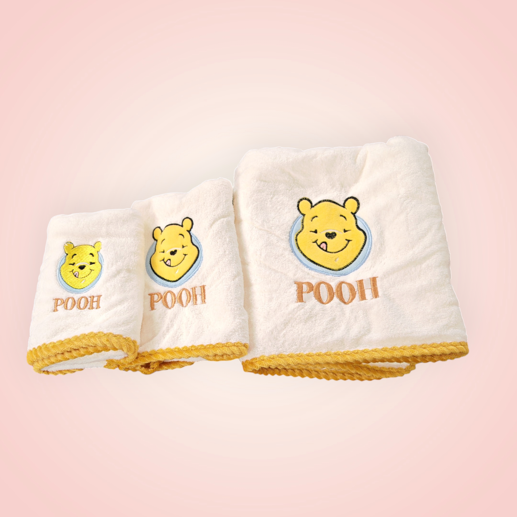 Lots 3 serviettes Winnie l'ourson