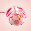 Sac doudou capybara rose