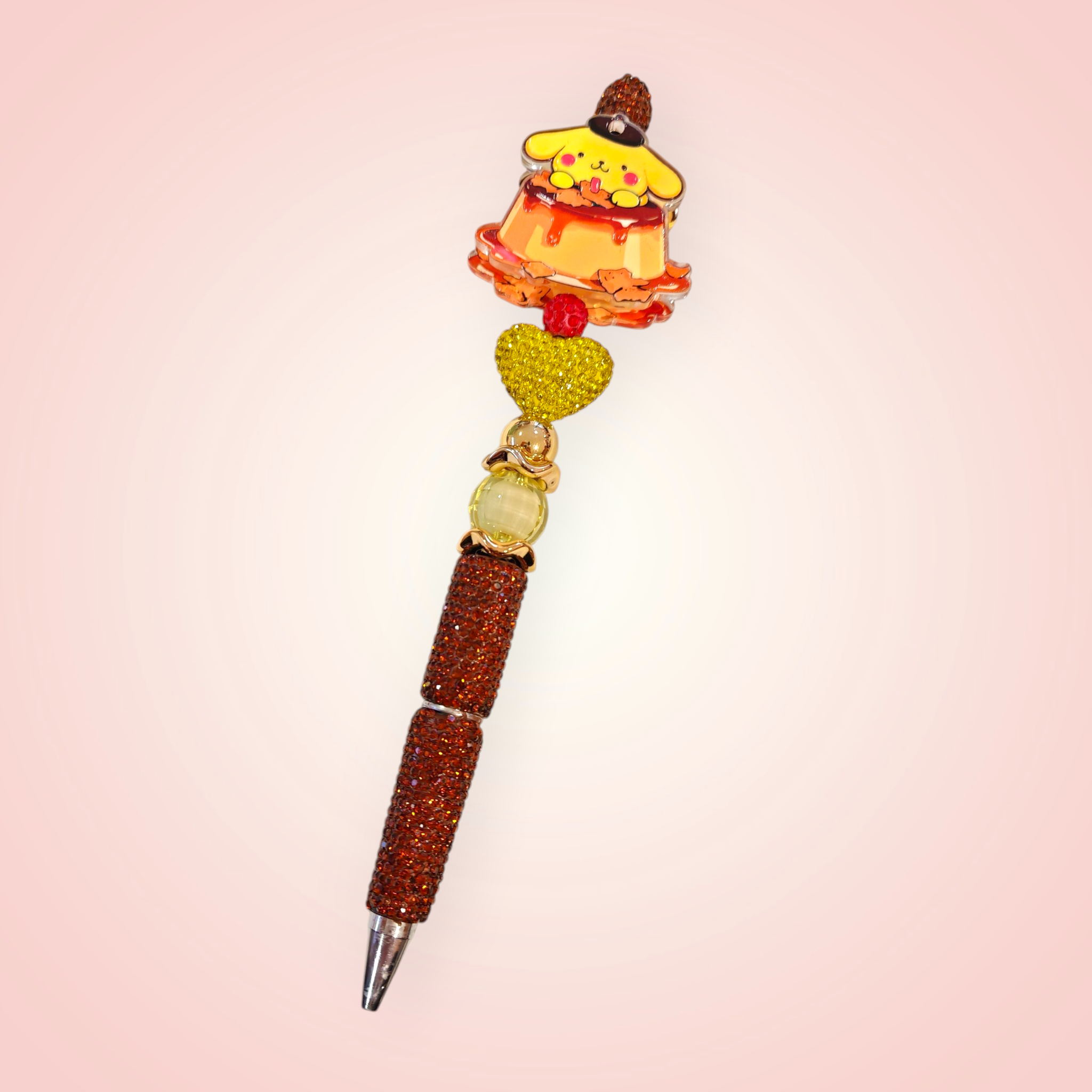 Grand stylo pompom