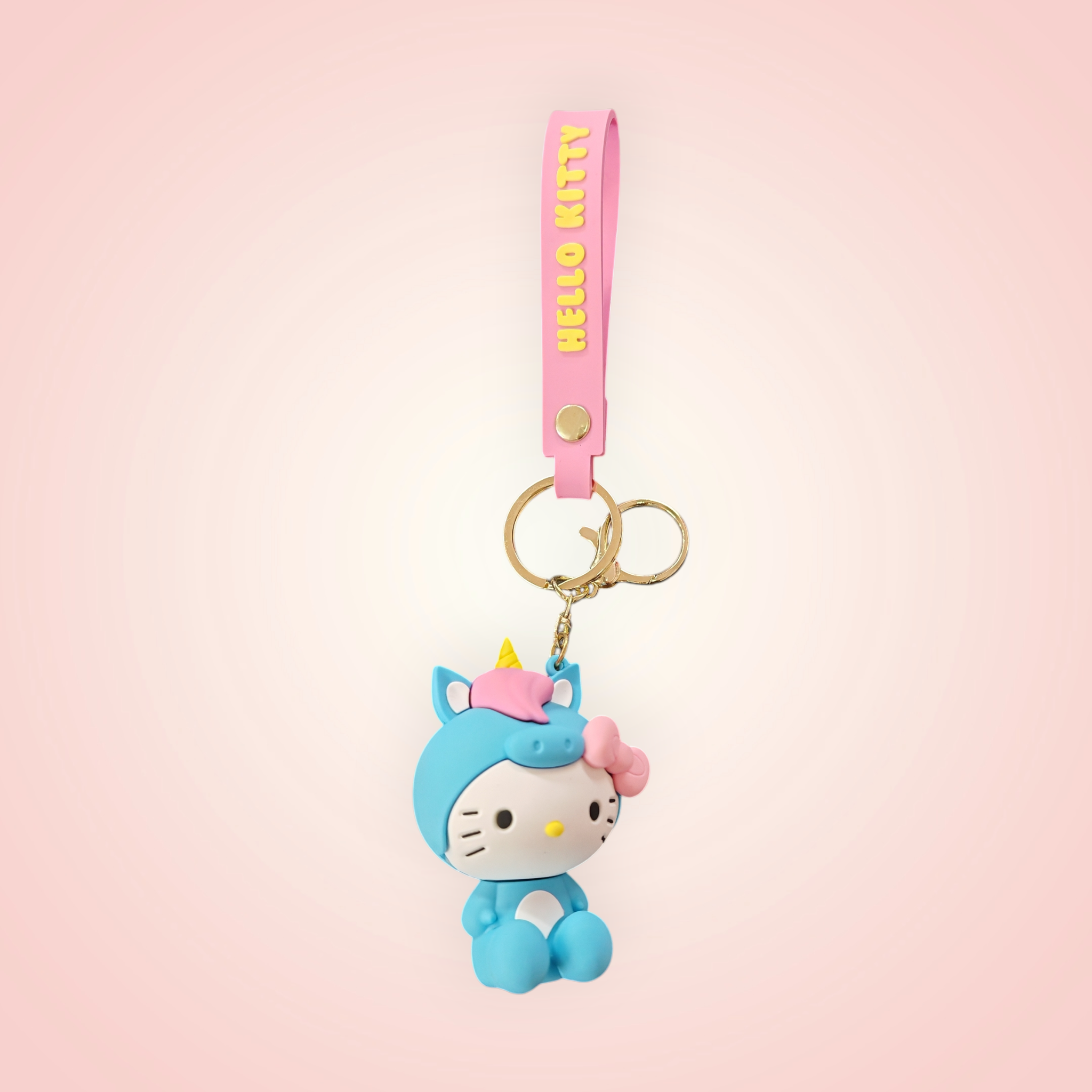 Porte clés licorne hello kitty
