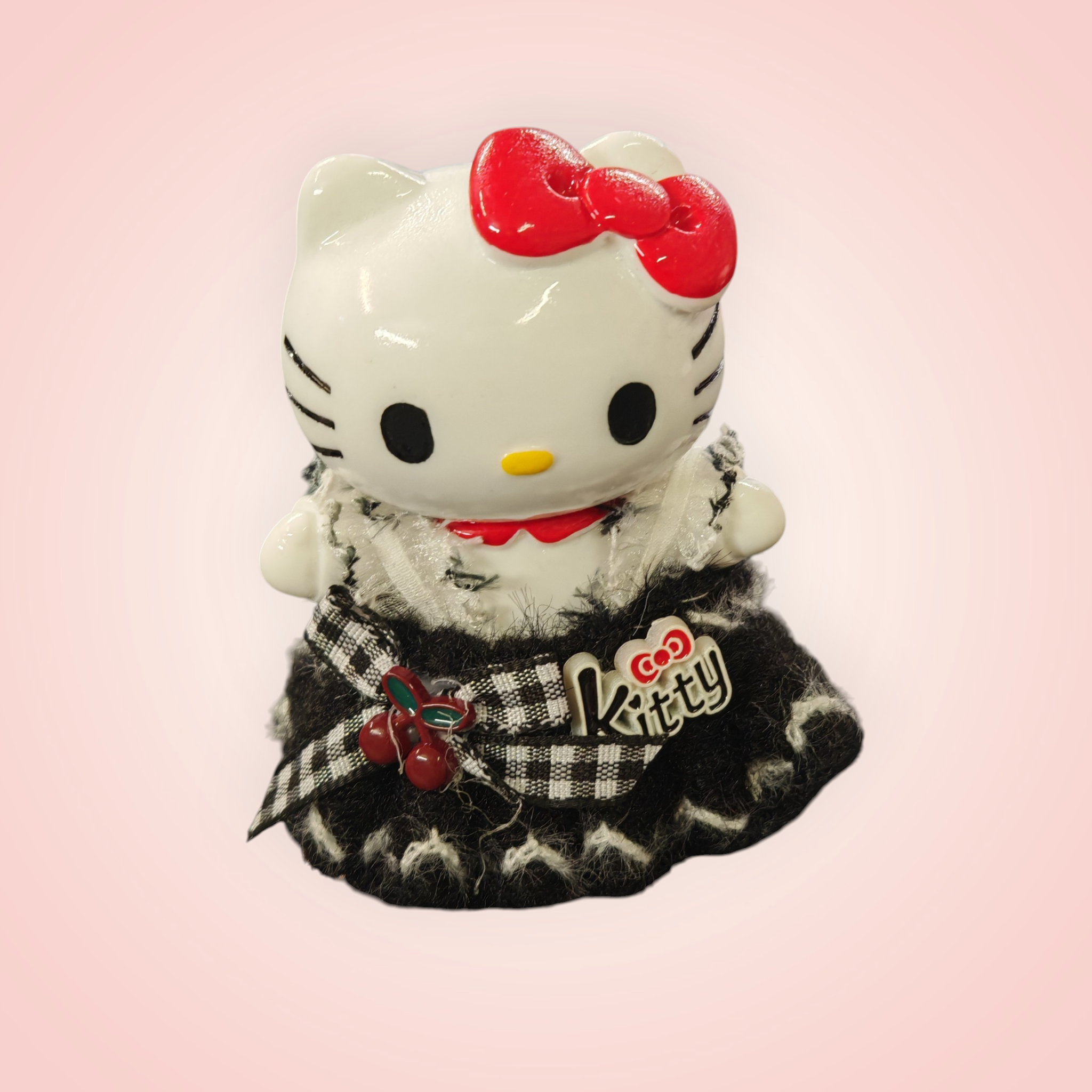 Figurine hello kitty en verre aux choix