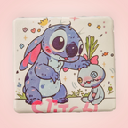Mirroir de poche double stitch modèle aux choix