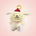 Porte clés pompom purin