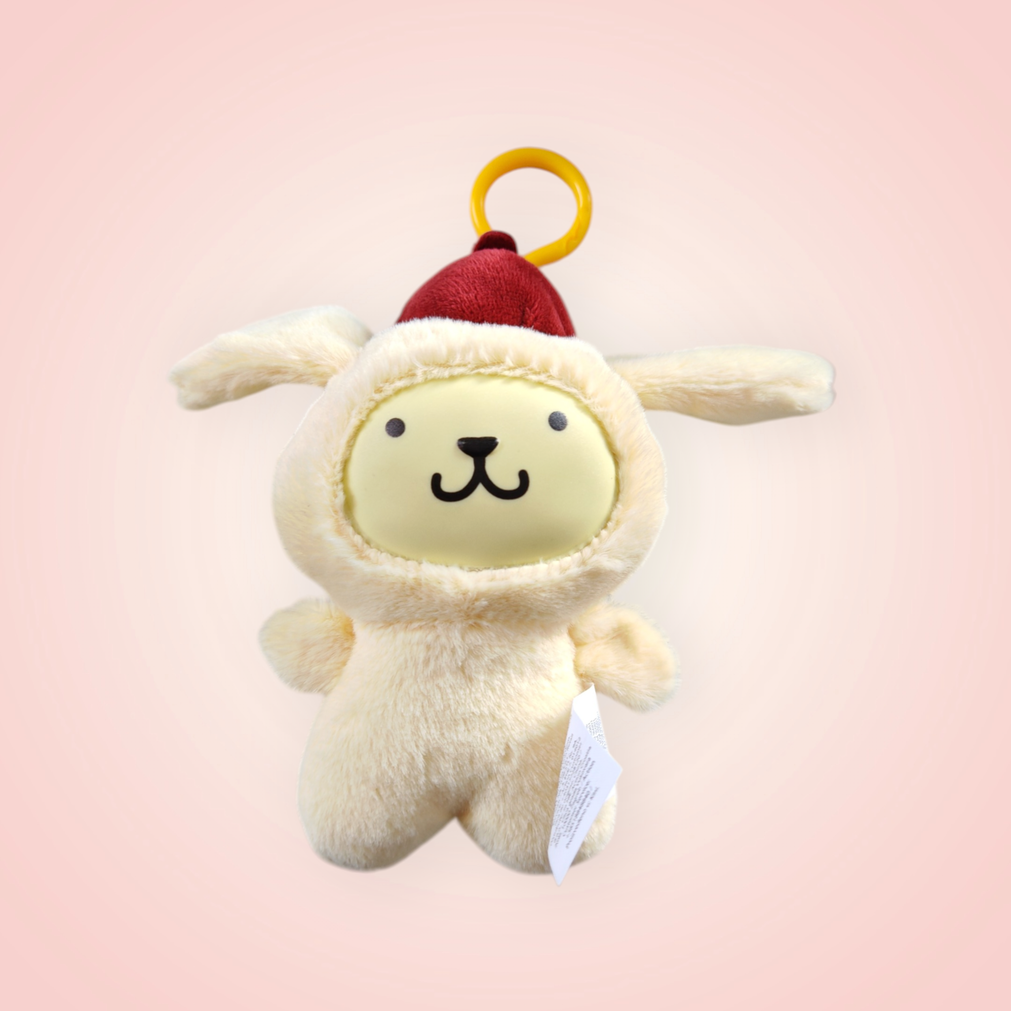 Porte clés pompom purin