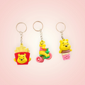 Lots de 3 porte clés Winnie