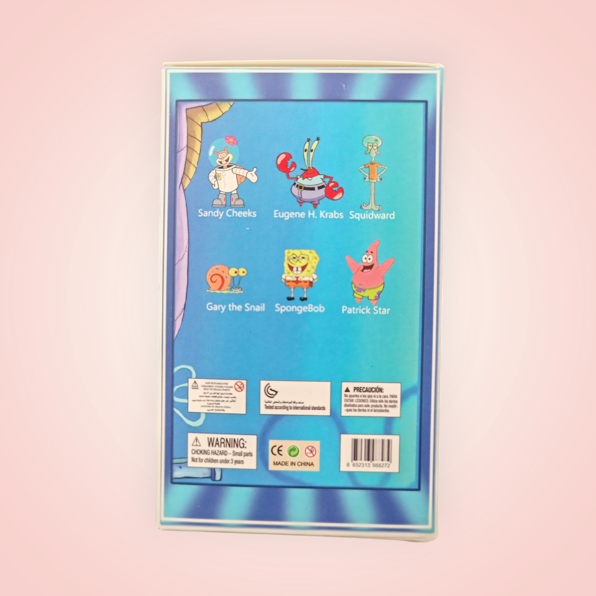 Boîte mystère figurine Bob l'éponge