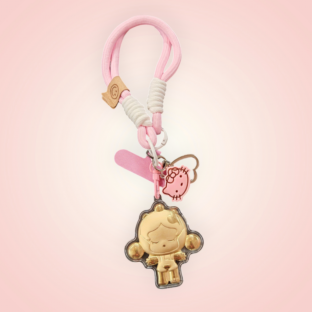 Porte clé bag clip school panda
