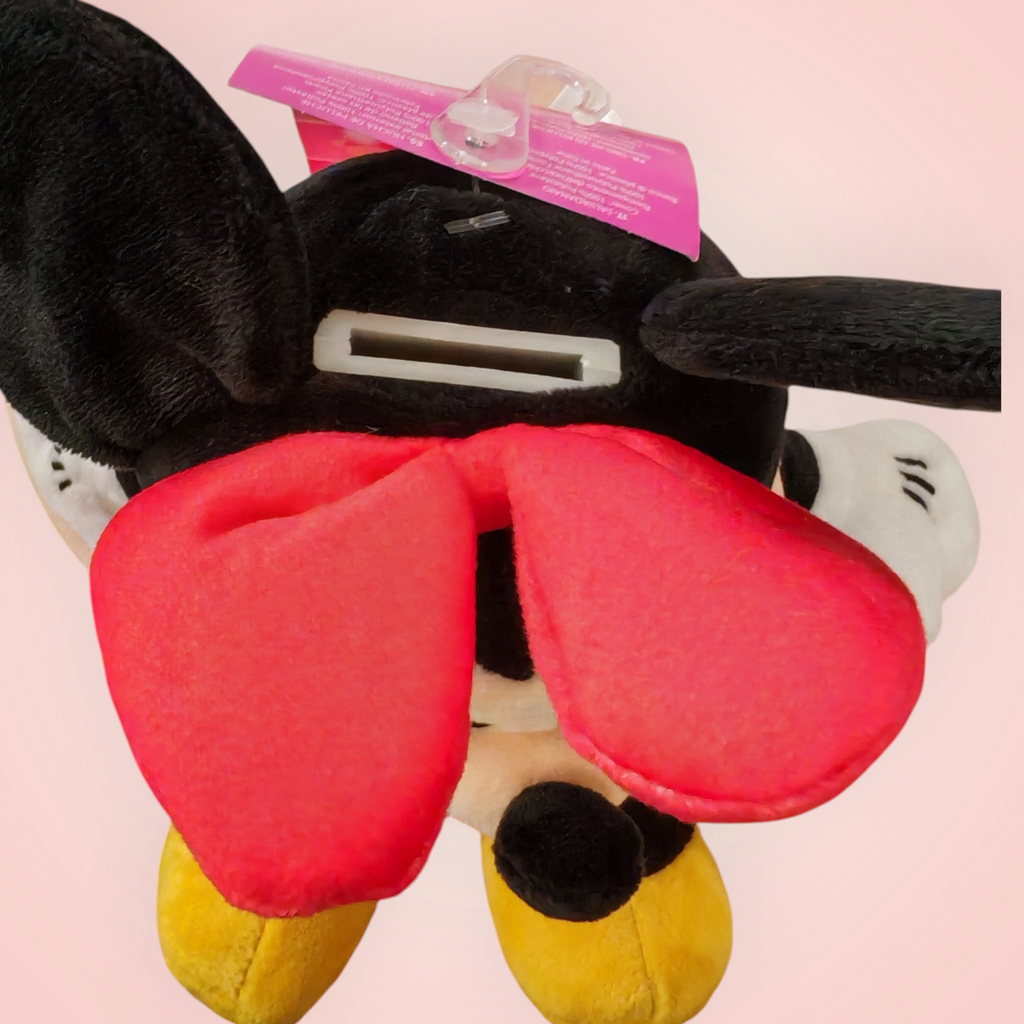 Peluche tirelire Minnie