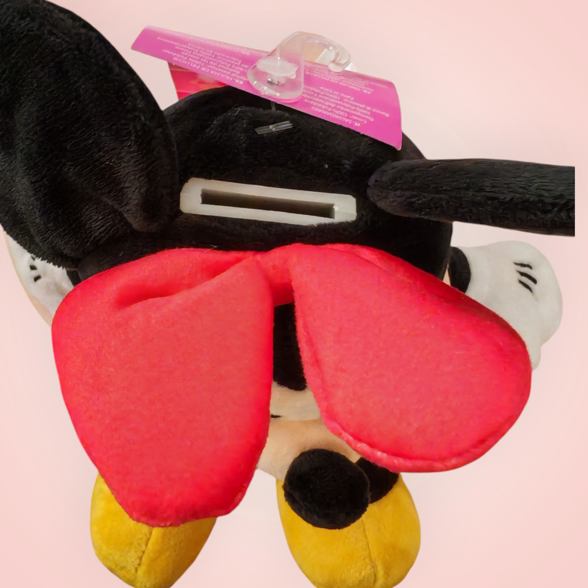 Peluche tirelire Minnie