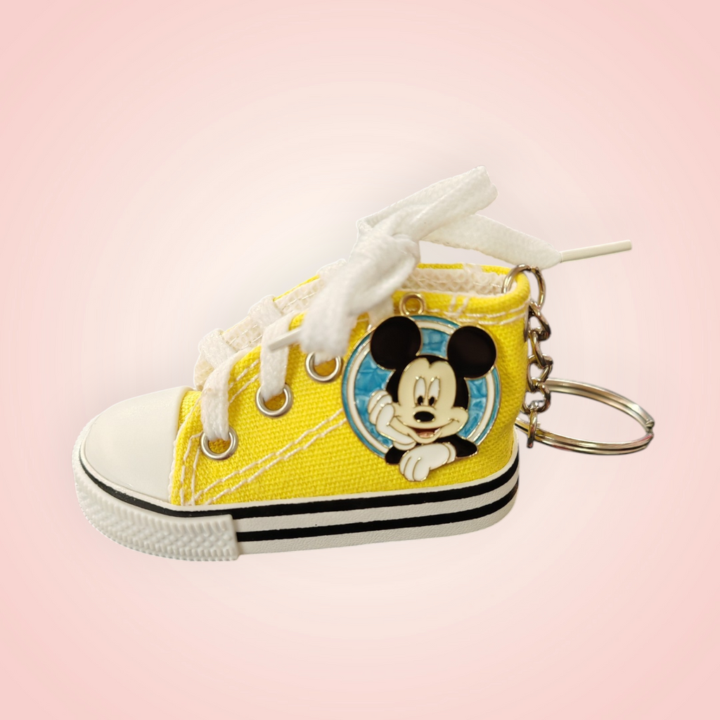 Porte clés converse Minnie et Mickey